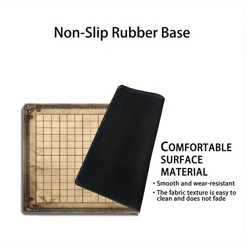 Vintage Grid Tabletop Game Mat - Party Games Simple 评论和价格