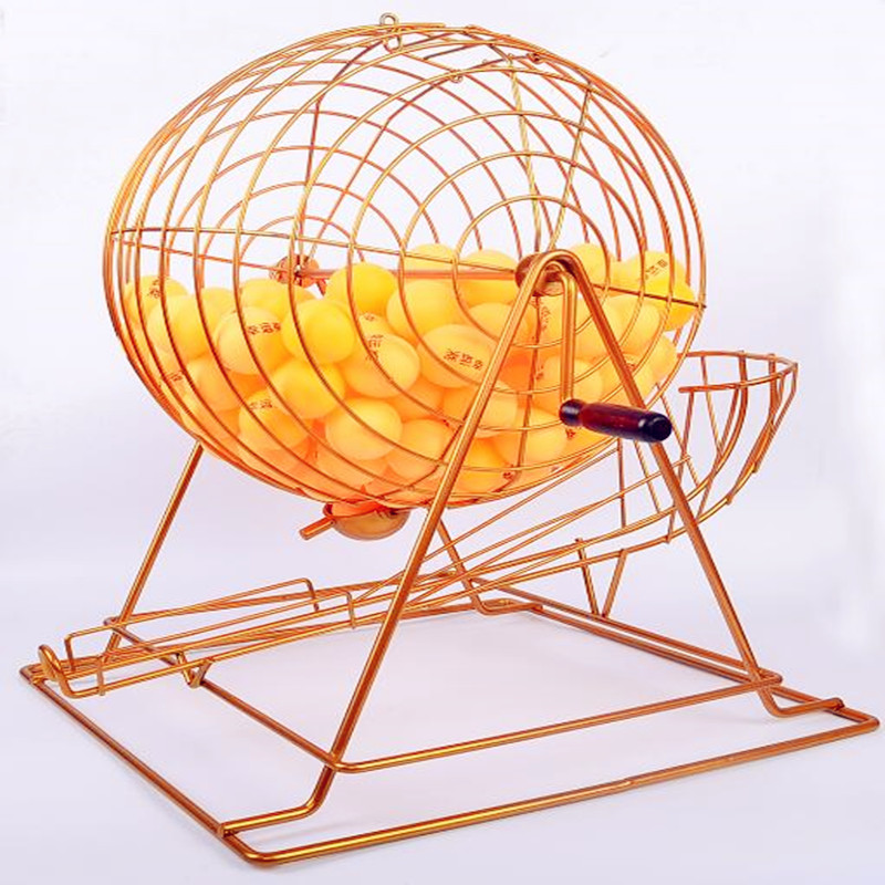 Steel Bingo Lottery Machine Ga - Party Games For Adults Large Group 评论和价格