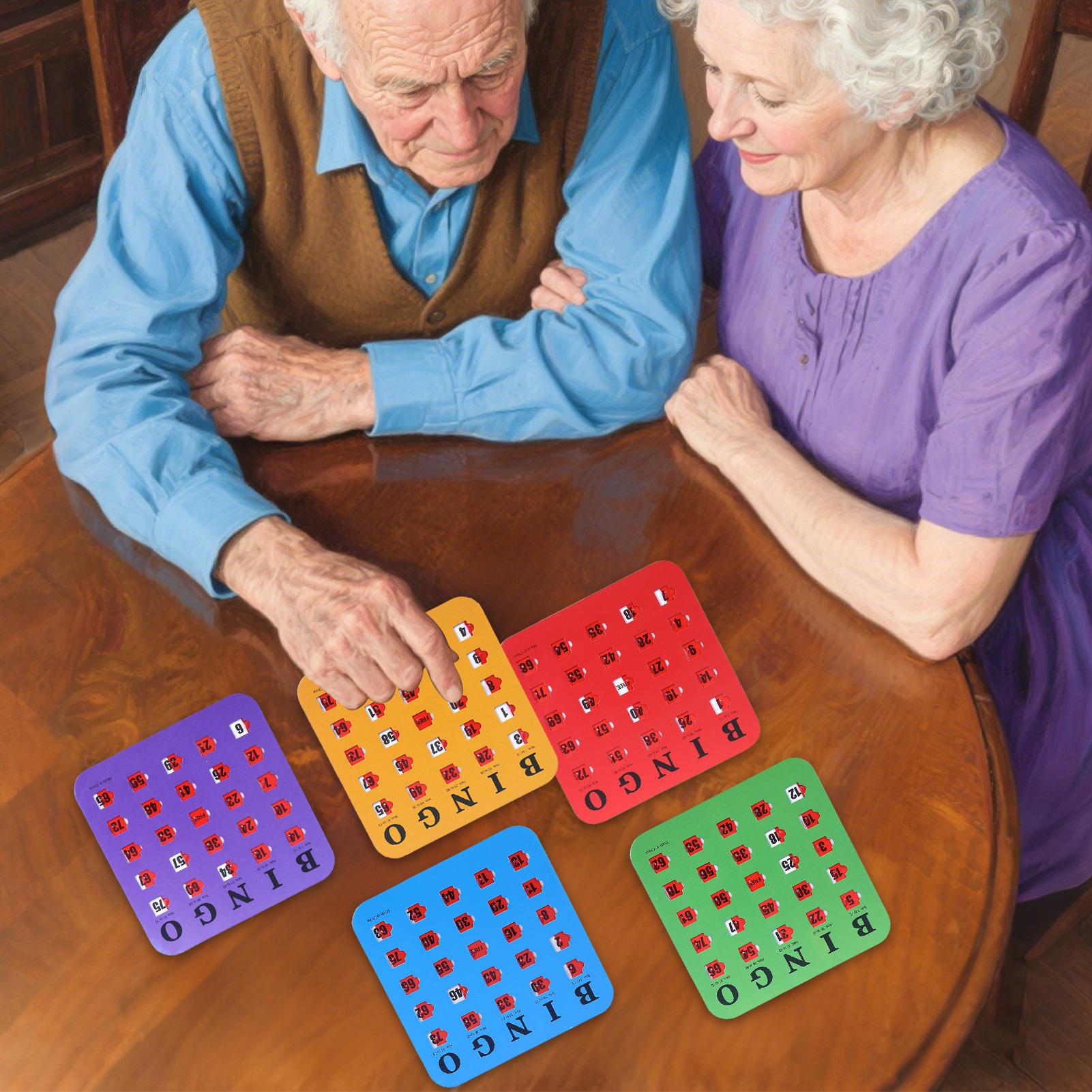 5 Pieces Bingo Game Cards Larg - Party Games For Adults Large Group 评论和价格