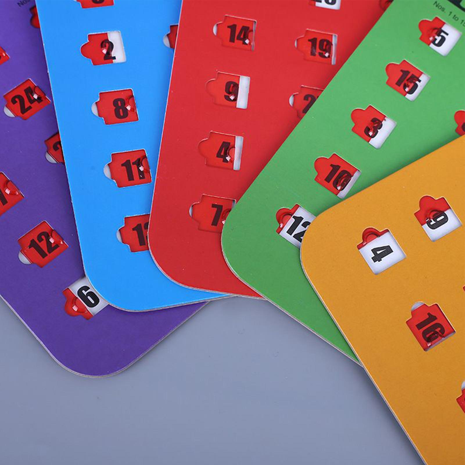 5 Pieces Bingo Game Cards Larg - Party Games For Adults Large Group 评论和价格
