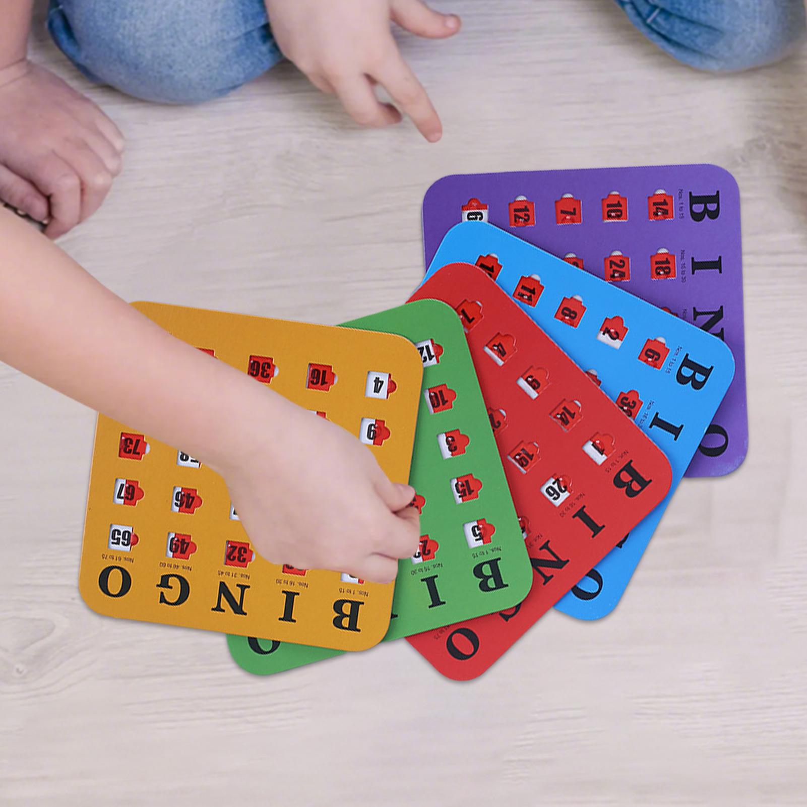 5 Pieces Bingo Game Cards Larg - Party Games For Adults Large Group 评论和价格