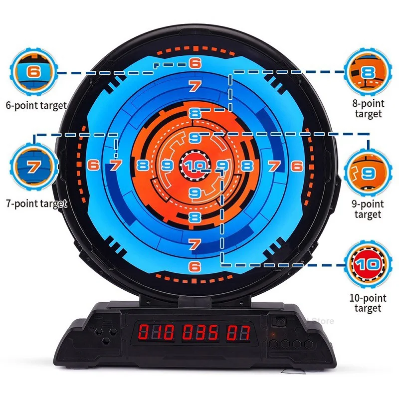 Children Electric Shooting Tar - Party Games Kids Birthday 评论和价格