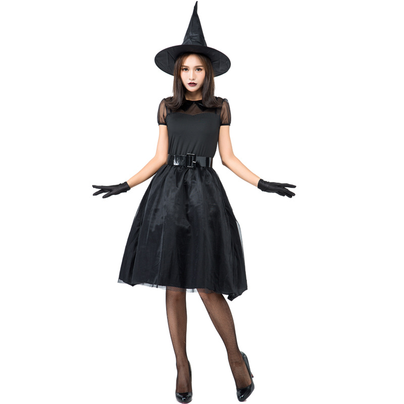 Japanese Halloween Black Veil  - Party Games Simple 评论和价格