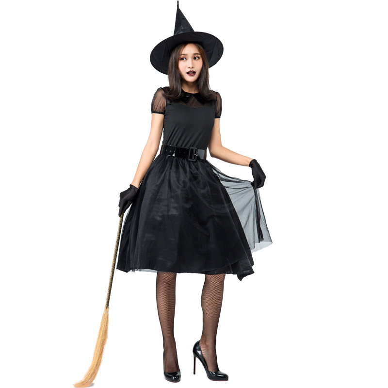 Japanese Halloween Black Veil  - Party Games Simple 评论和价格