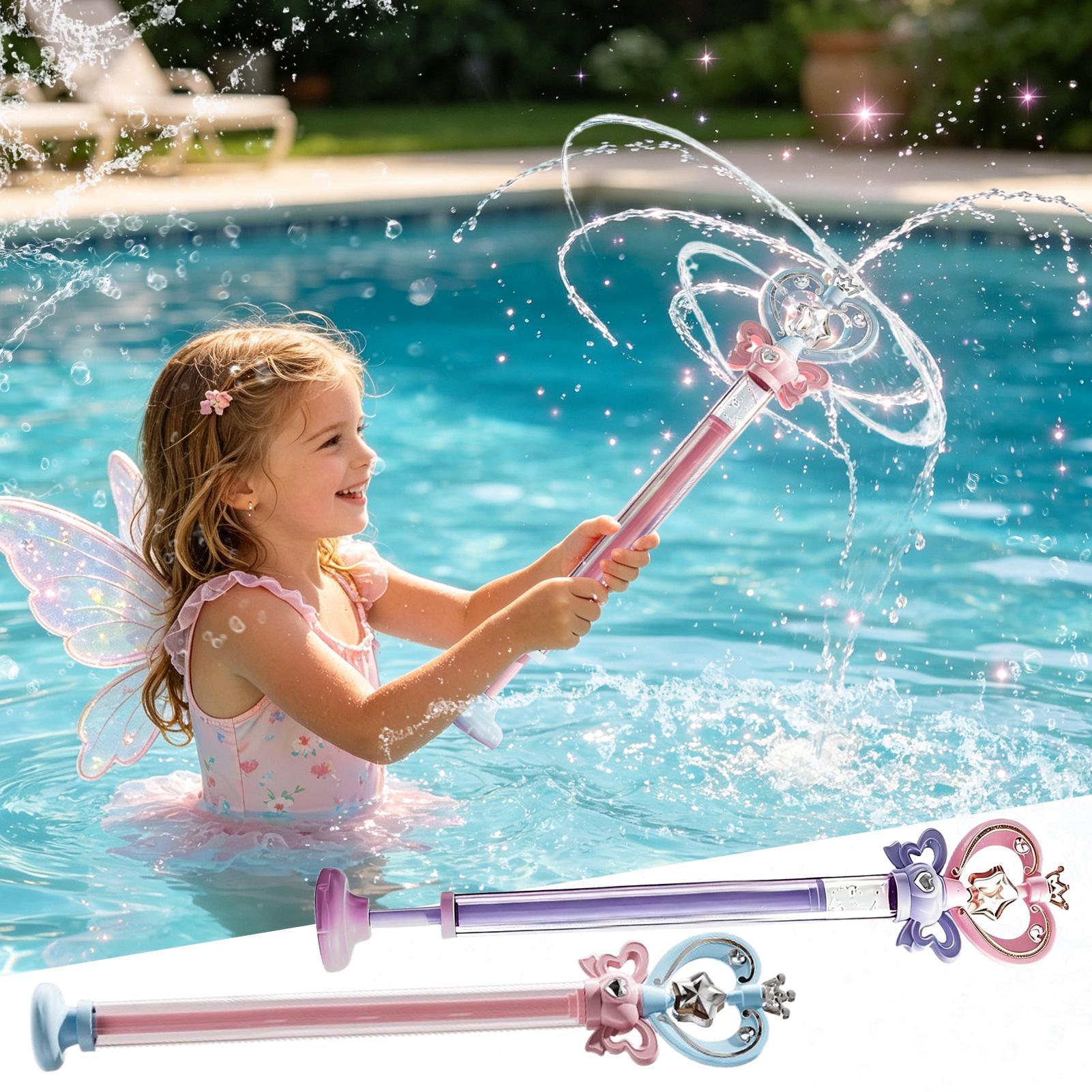 Water Soaker Fairy Wand Design - Party Games Kids Outdoor 评论和价格