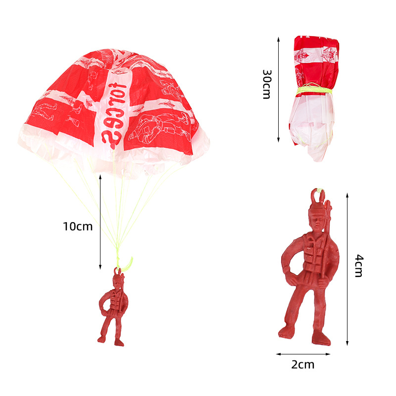 10pcs Plastic Ejecting Parachu - Party Games Kids Outdoor 评论和价格