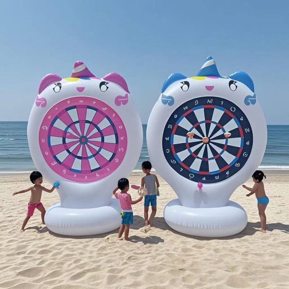Inflatable Unicorn Throwing Ga - Party Games Kids Outdoor 评论和价格
