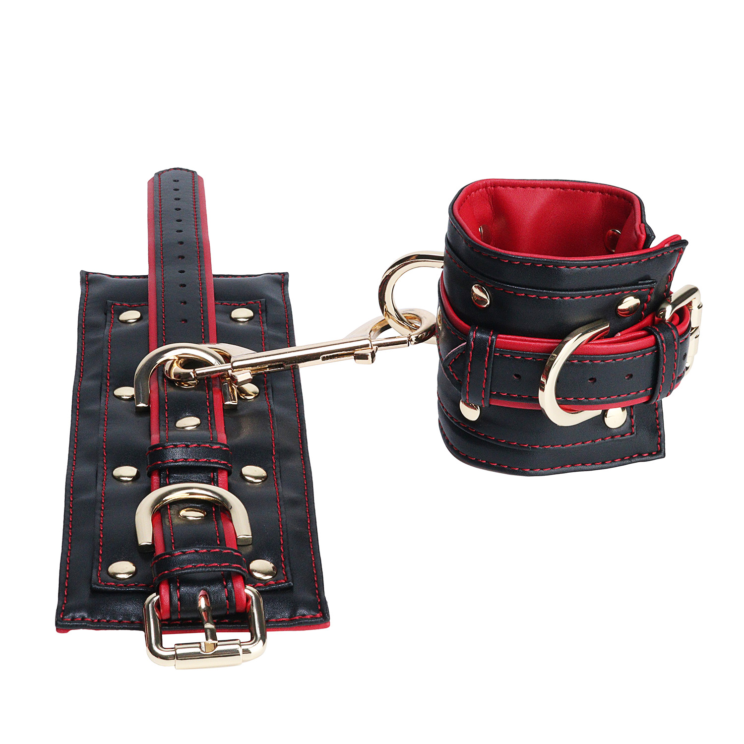 Padded Leather Handcuffs Ankle - Party Games Couple 评论和价格