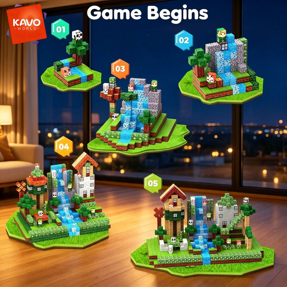 KAVOWORLD 150pcs Magnetic Fore - Party Games For 5 Year Olds Indoors 评论和价格