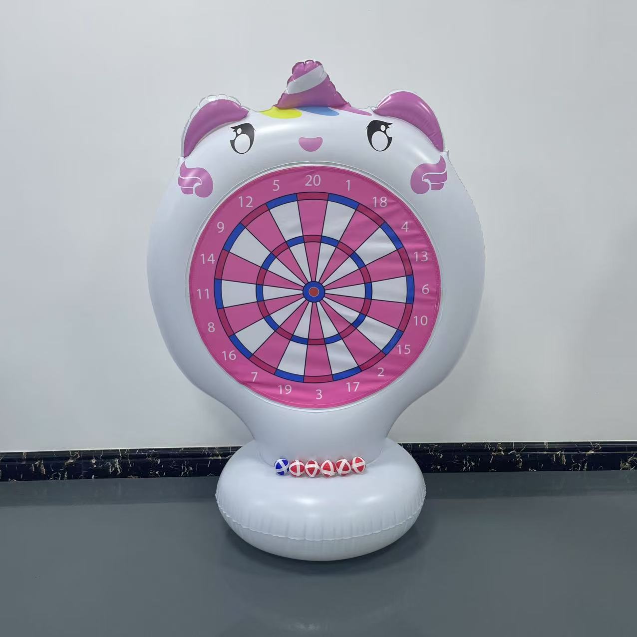 Inflatable Unicorn Throwing Ga - Party Games Kids Outdoor 评论和价格