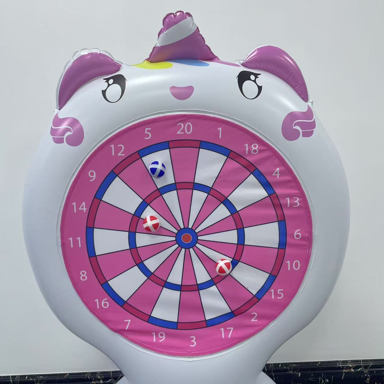 Inflatable Unicorn Throwing Ga - Party Games Kids Outdoor 评论和价格